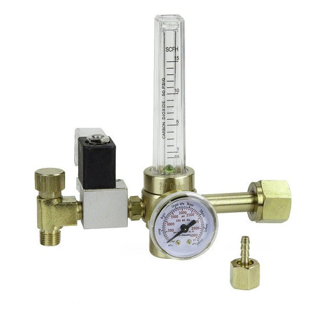 CO2 Regulator With Electrovalve